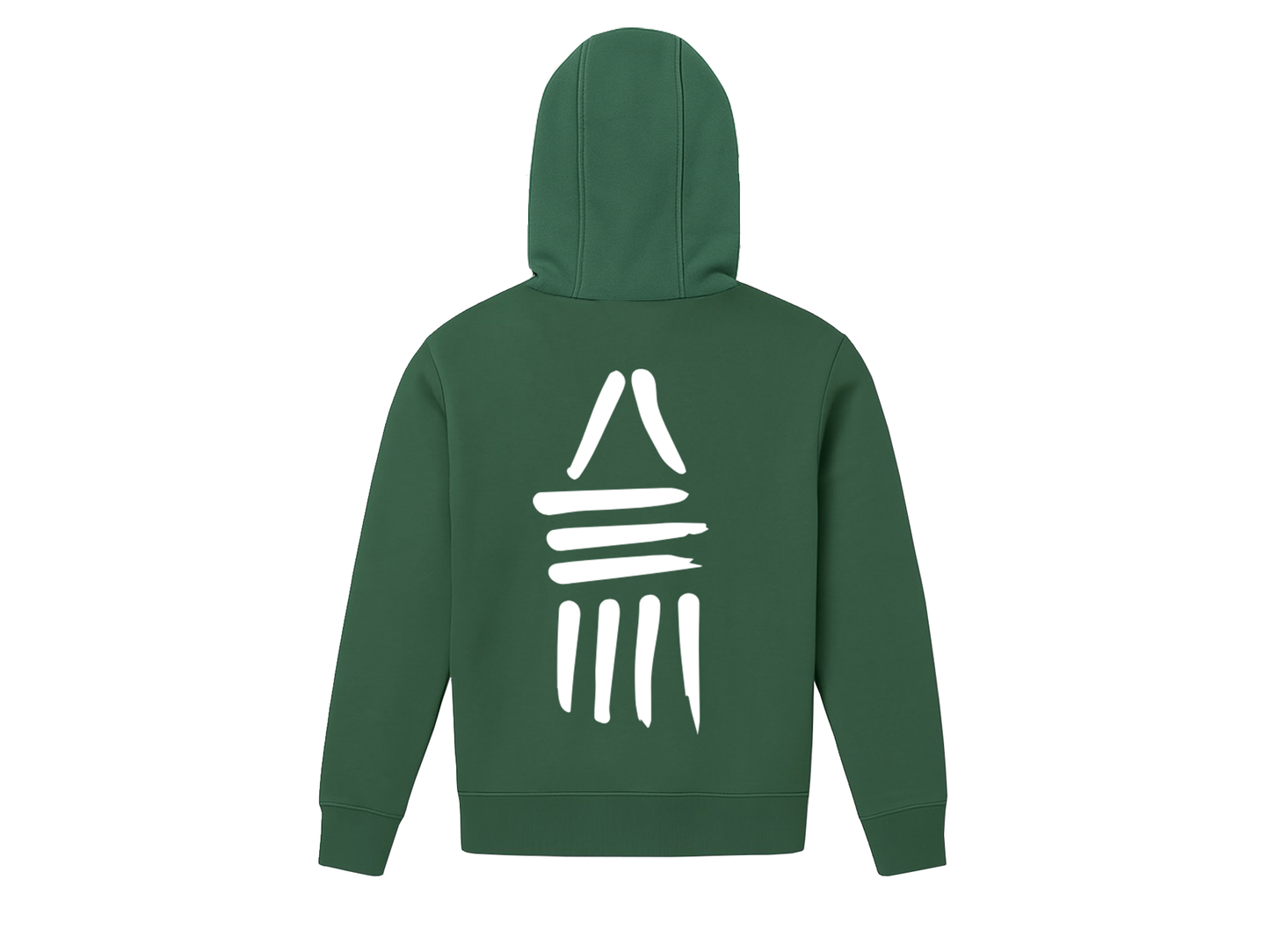 Tribal Hoodie - Green