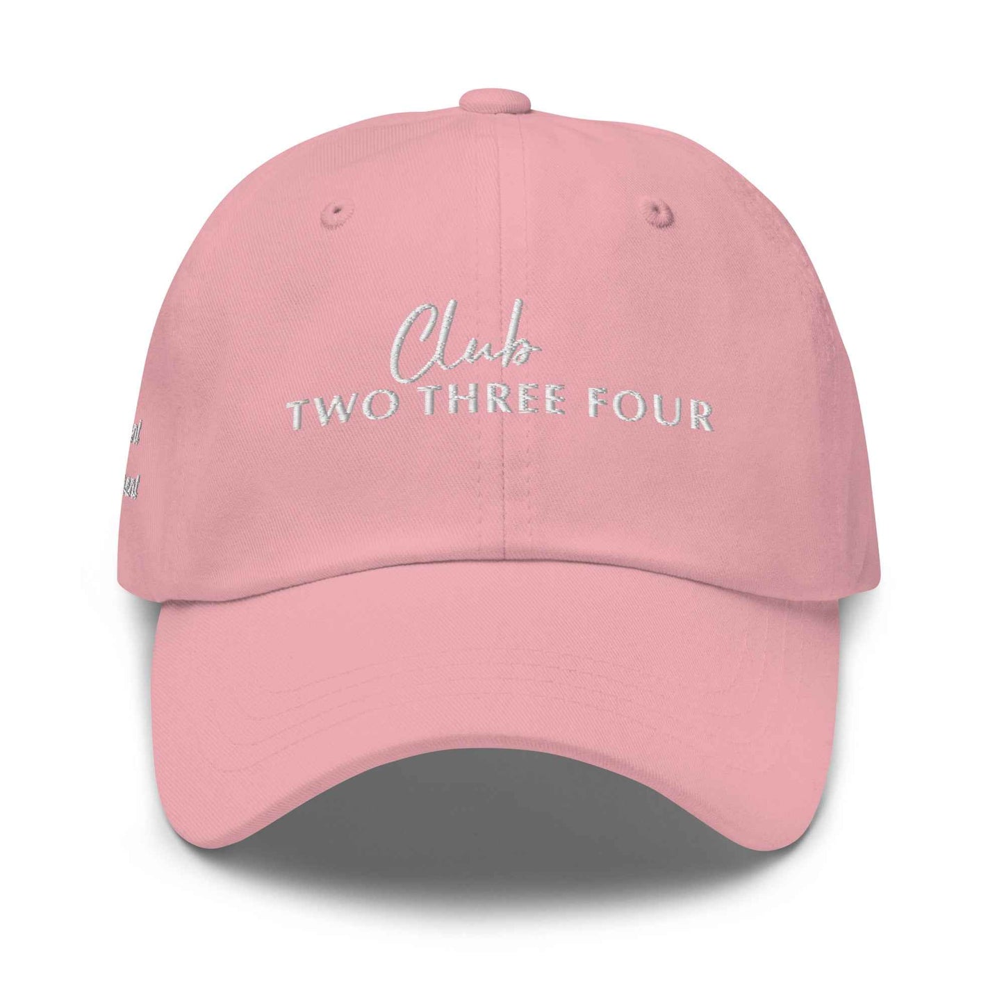 Pink Club 234 Dad hat