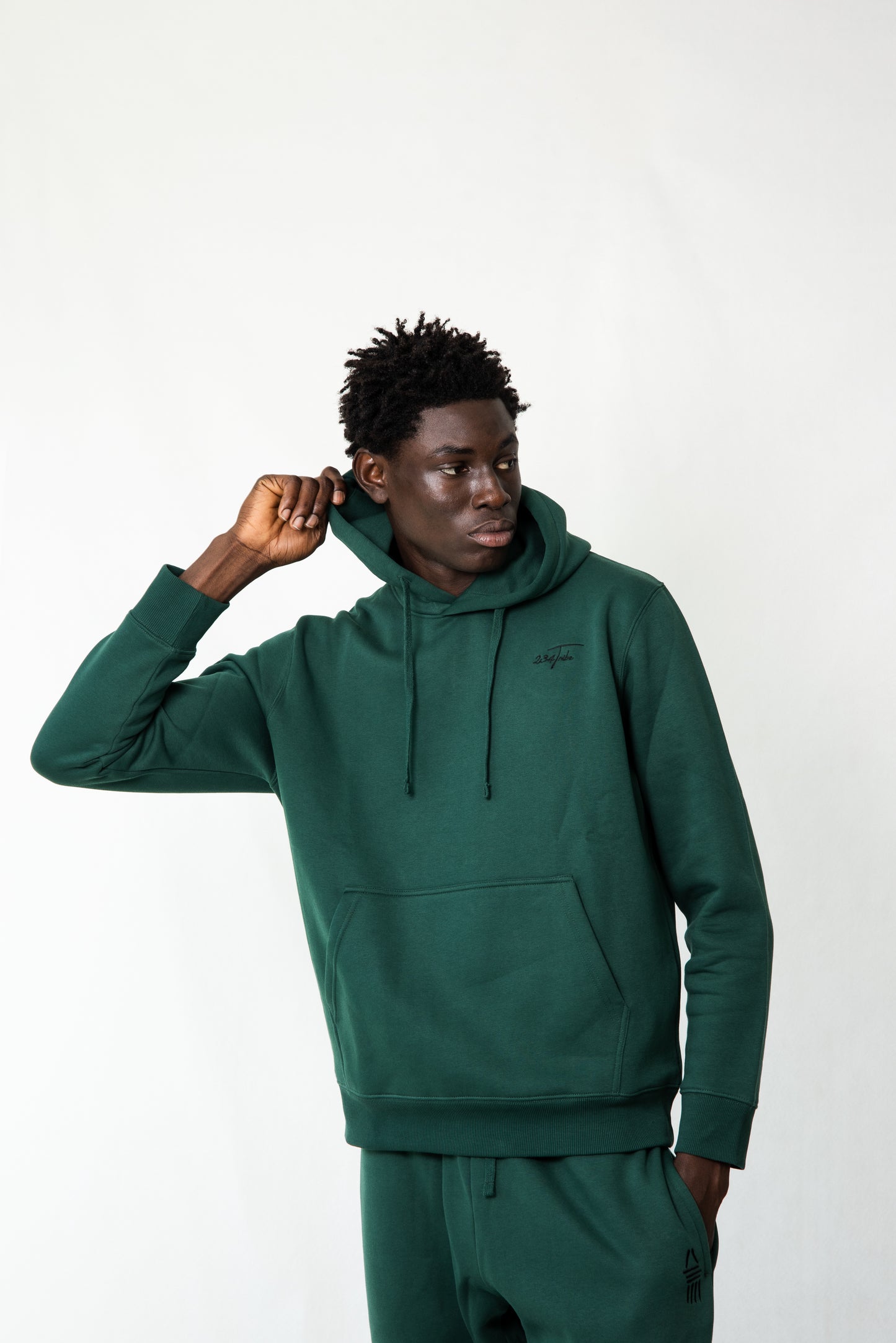 Tribal Hoodie - Green