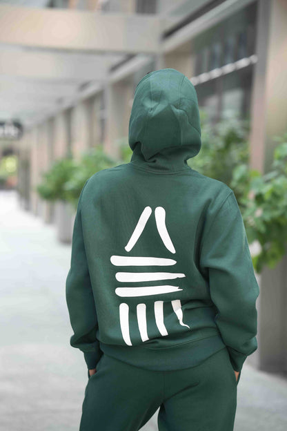 Tribal Hoodie - Green