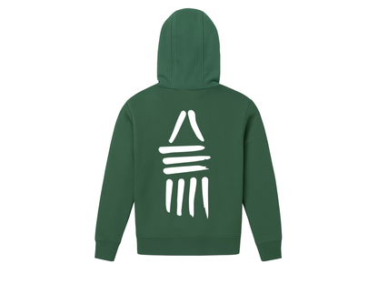Tribal Hoodie - Green
