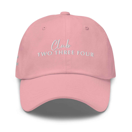 Pink Club 234 Dad hat